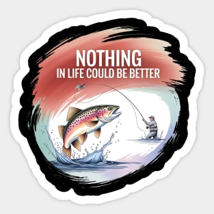 Fly Fishing Sticker